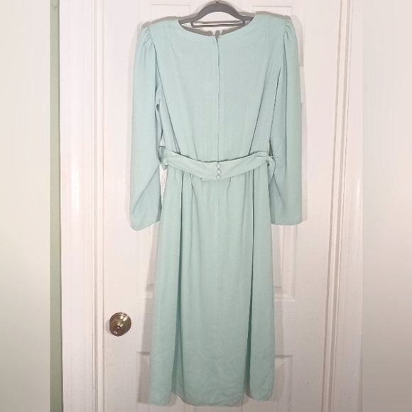 Vtg. Miss Elliette Maxi Party Dress - Picture 4 of 9